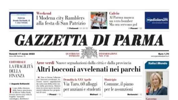 Gazzetta di Parma: "Al Parma manca un vero bomber, ma ora servono gol"