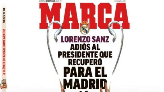 Marca saluta Sanz: "Addio al presidente che riconquistò la Champions"