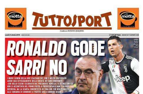 Tuttosport: "Ronaldo gode, Sarri no"