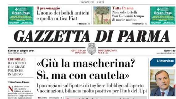 Gazzetta di Parma: "Terza vittoria per l'Italia. Azzurri agli ottavi a punteggio pieno"