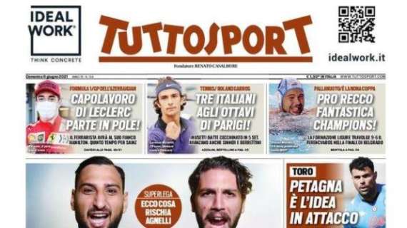 Tuttosport: "Gigio-Locatelli, torna l'Ital-Juve"