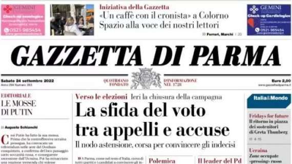 Gazzetta di Parma: "Pecchia: 'B emozionante, ma i campi non sono all'altezza"