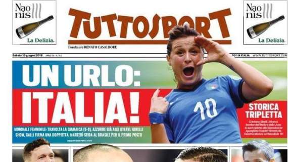 Tuttosport apre così in prima pagina: "La Juve di Sarri"