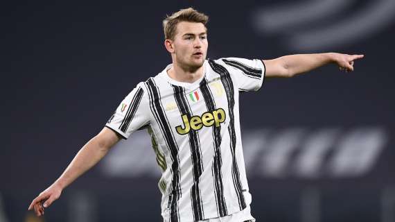 Juventus, de Ligt al 45': "Perso troppi palloni a centrocampo, speriamo nel secondo tempo"