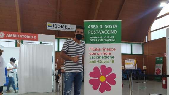 Prima dose di vaccino per alcuni giocatori crociati: al Pala Ponti oggi anche Gigi Buffon