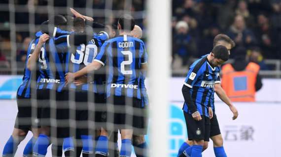 Serie A, l'Inter impatta a Lecce, pari tra Brescia e Cagliari