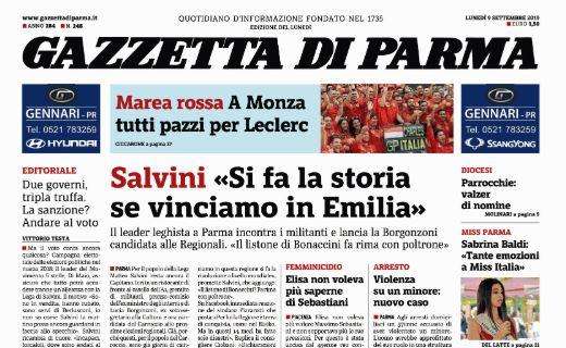 Gazzetta di Parma: "E' un Parma da corsa"