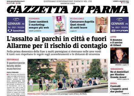 Gazzetta di Parma: "Cannavaro-Asprilla, quei ricordi di notte brave"