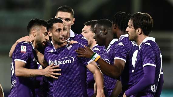 Serie A, la Fiorentina vince a Salerno con due reti nel finale