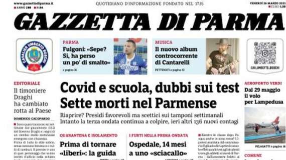 Gazzetta di Parma: "Fulgoni: 'Sepe? Sì, ha perso un po' di smalto"