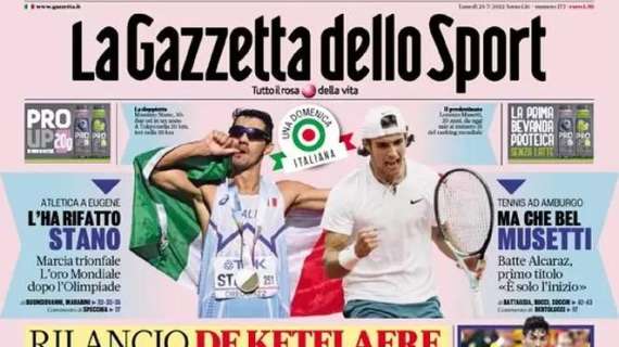 La Gazzetta dello Sport su De Ketelaere al Milan: “Dammi il 10”