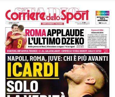 L'apertura del Corriere dello Sport: "Icardi, solo la verità"