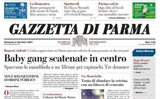 Gazzetta di Parma: "Oggi sfida all'Ascoli, Iachini: 'Serve mentalità vincente'"