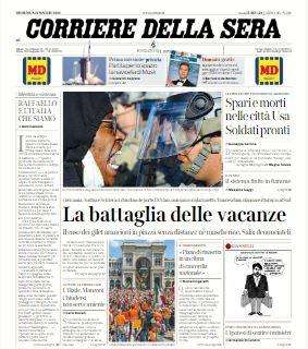 Corriere della Sera: "Europa, sette squadre per quattro posti"