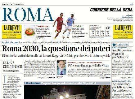  Il Corriere di Roma: "Lazio a Cluj prima del Parma"