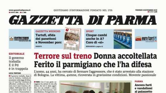 Gazzetta di Parma: "L'emergenza non è terminata"