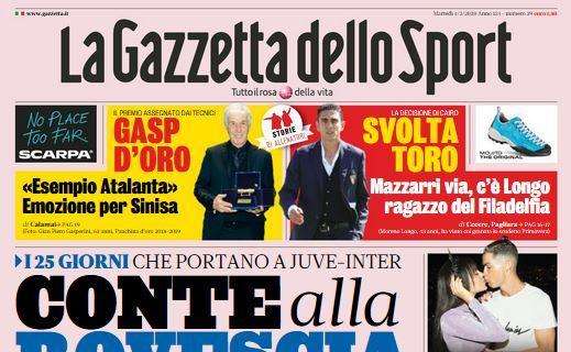 La Gazzetta dello Sport: "Conte alla rovescia"