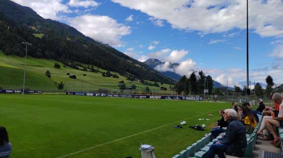 Primo allenamento nel ritiro di Neustift: seduta pomeridiana per i crociati