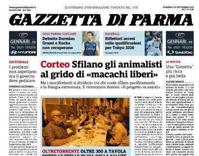 Gazzetta di Parma: "Oggi debutta Darmian"