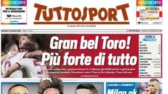 L'apertura di Tuttosport: "E la Juve va all'attacco"