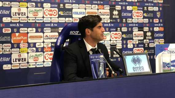 LIVE! Fonseca: "Siamo stanchi ma il Parma è una squadra forte. Noi lenti a reagire"