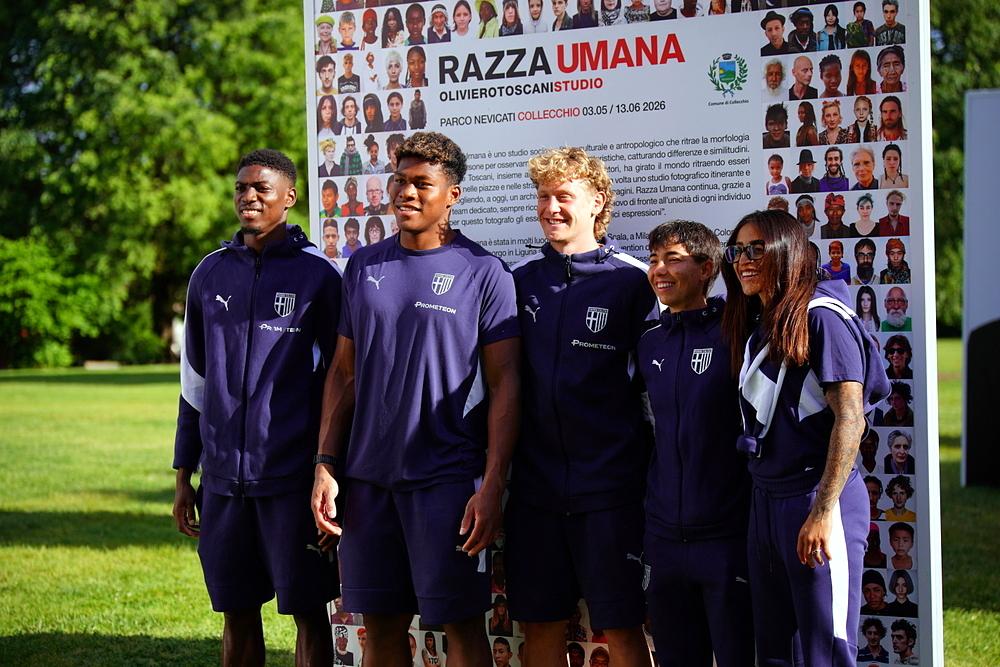 Ieri il Meet & Greet a Collecchio con la mostra "Razza Umana" curata da Oliviero Toscani