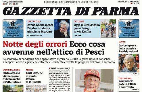 La Gazzetta di Parma: "In sessantamila per l'addio a De Rossi"