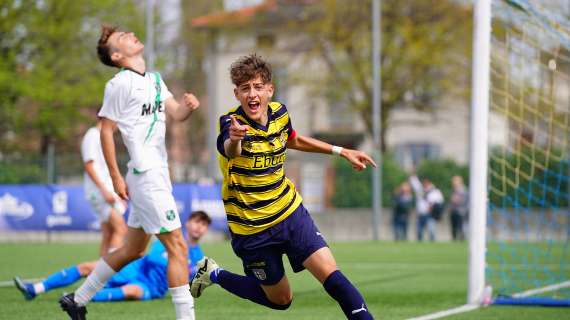 Under 15, il Parma stende 4-2 il Sassuolo e rimane al secondo posto in classifica