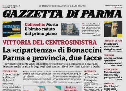Gazzetta di Parma: "A Cagliari senza Sepe e Kulusevski"