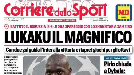 Corriere dello Sport: "Lukaku il magnifico"