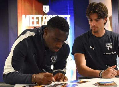 Che entusiasmo al Meet&Greet con Keita e Corvi: abbracci e sorrisi allo Store crociato