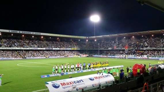 Cesena-Parma 1-0, il tabellino della gara