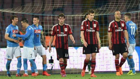 Serie A, Milan travolto al San Paolo: il Napoli torna a sentire profumo di Champions