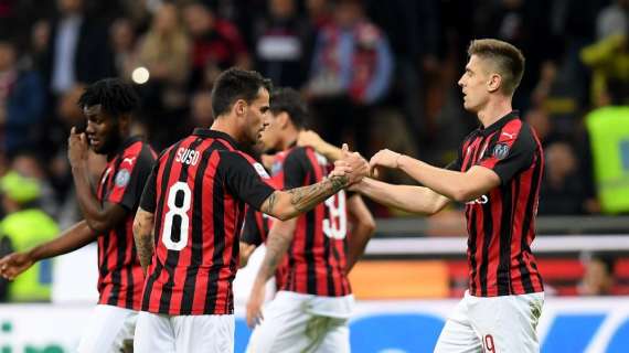 Serie A, il Milan batte il Frosinone e mette pressione all'Atalanta: ancora aperta la lotta Champions