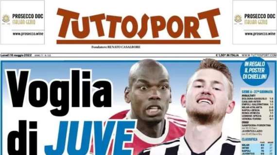 Tuttosport su Pogba e De Ligt: "Voglia di Juve"