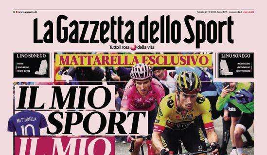 La Gazzetta dello Sport in prima pagina: "Lukaku finale thriller"