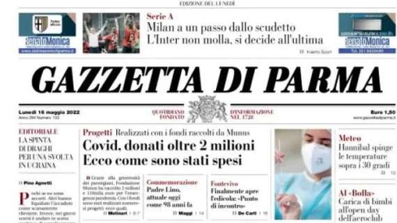 Gazzetta di Parma: "Donne, il Parma festeggia la C. Tardini special, vincono i valori"