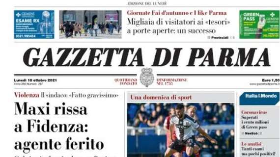 Gazzetta di Parma: "Nessuna rete, che delusione. Il Monza blocca i crociati"