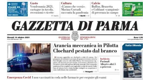 Gazzetta di Parma: "Buffon, Brunetta e Cobbaut 'campioni' di presenza in campo"