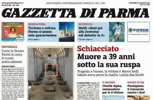 Gazzetta di Parma, parla Melli: "Quel gol alla Juve nel debutto in A"