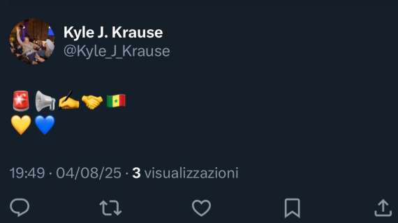 Ecco le bandierine di Krause! Si attende a breve l’ufficialità di Ndiaye