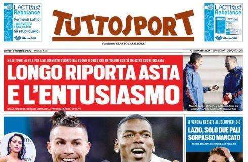 L'apertura di Tuttosport: "Ronaldo, che regalo!"