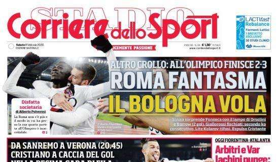 L'apertura del Corriere dello Sport: "Balla CR7"