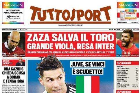 Tuttosport sulla Juventus: "Attacco alla storia"