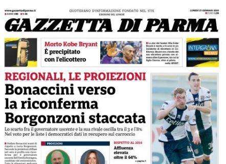Gazzetta di Parma: "I crociati vincono 2 a 0 con i gol svedesi e sono sesti"