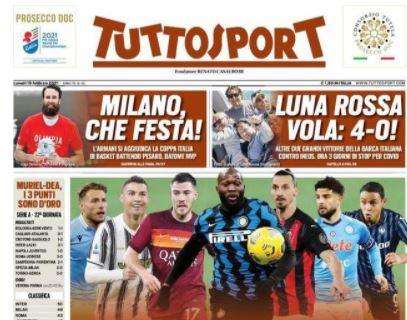 L'apertura di Tuttosport: "L'Inter scappa"