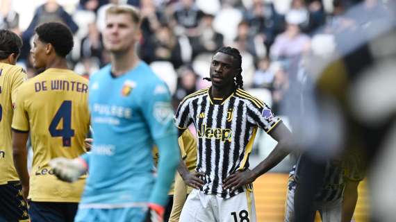 Serie A, la Juventus delude ancora: solo 0-0 con il Genoa, Vlahovic espulso