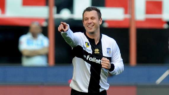 Parma-Roma, Cassano doppio ex: dagli esordi giallorossi al sogno europeo in maglia crociata