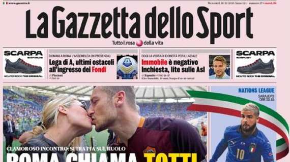 La Gazzetta dello Sport sul mercato dei nerazzurri: "Inter scambia tutto"