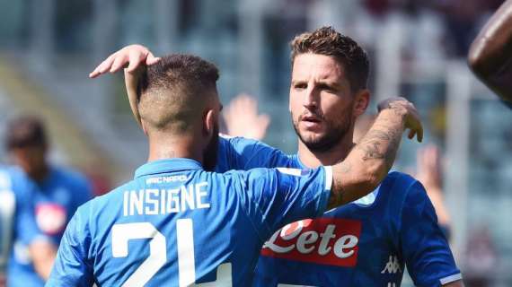 I numeri di Napoli-Parma, gli azzurri dominano, il Parma fa solo un tiro